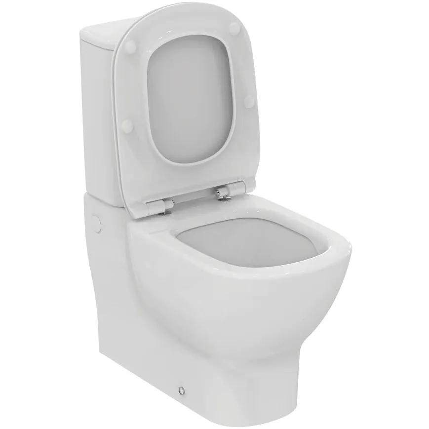 Inodoro Completo a Pared Tanque Bajo Aquablade Tesi Ideal Standard T371701