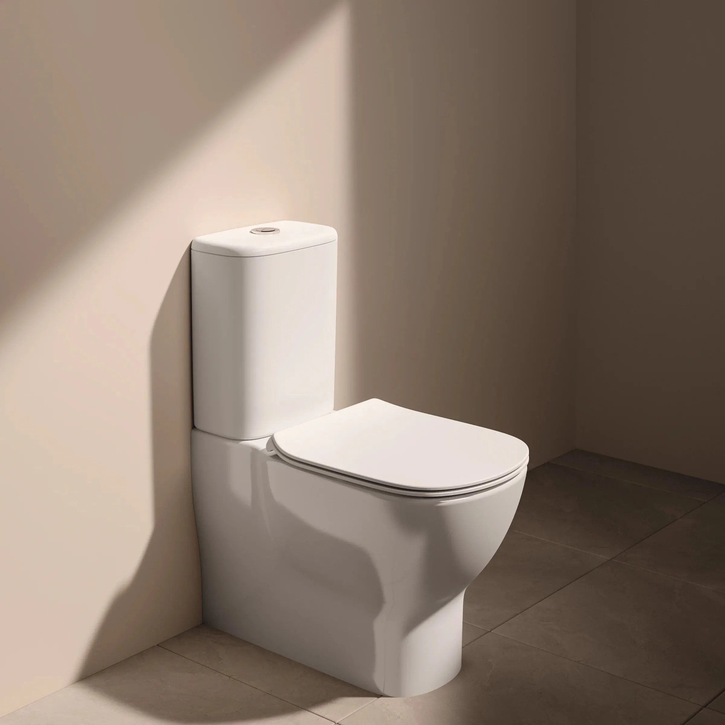 Inodoro Completo a Pared Tanque Bajo Aquablade Tesi Ideal Standard T371701
