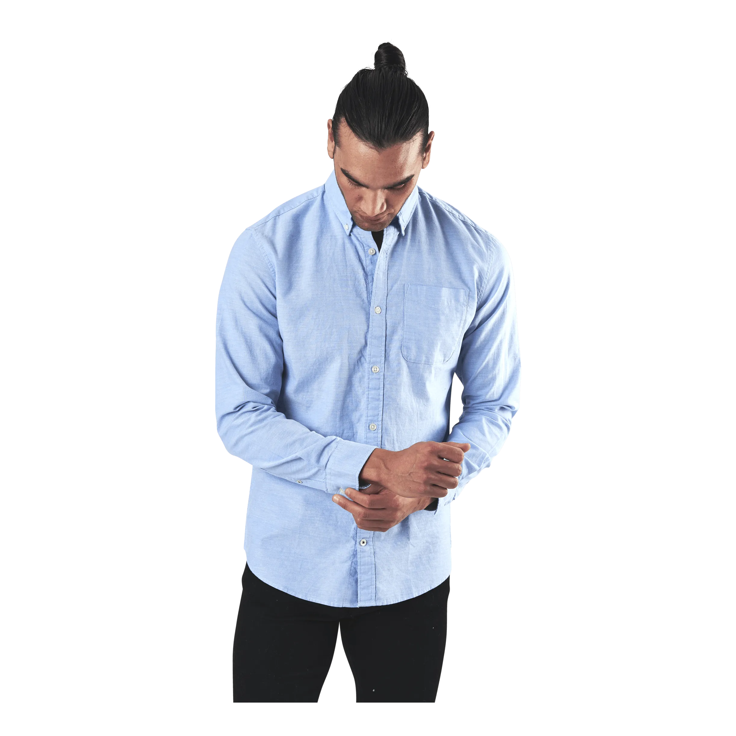 Jack & Jones Oxford Shirt L/S Blue