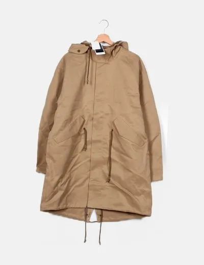 Jack & Jones Parka verde kaki ligera