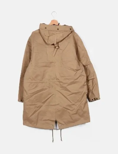 Jack & Jones Parka verde kaki ligera