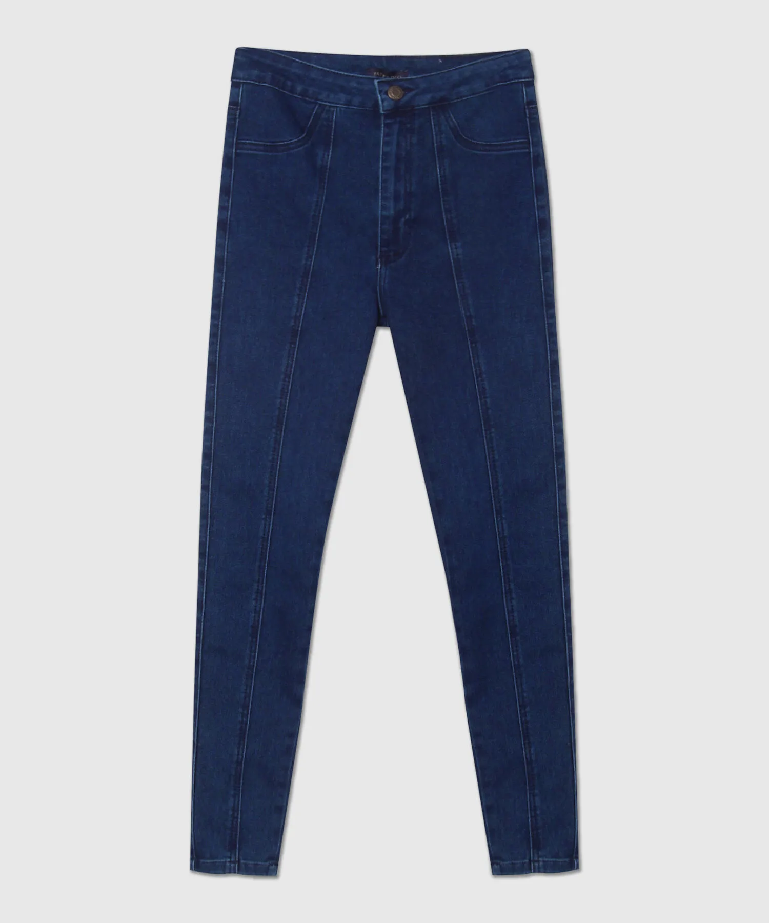 JEGGINGS TIRO ALTO TONO AZUL