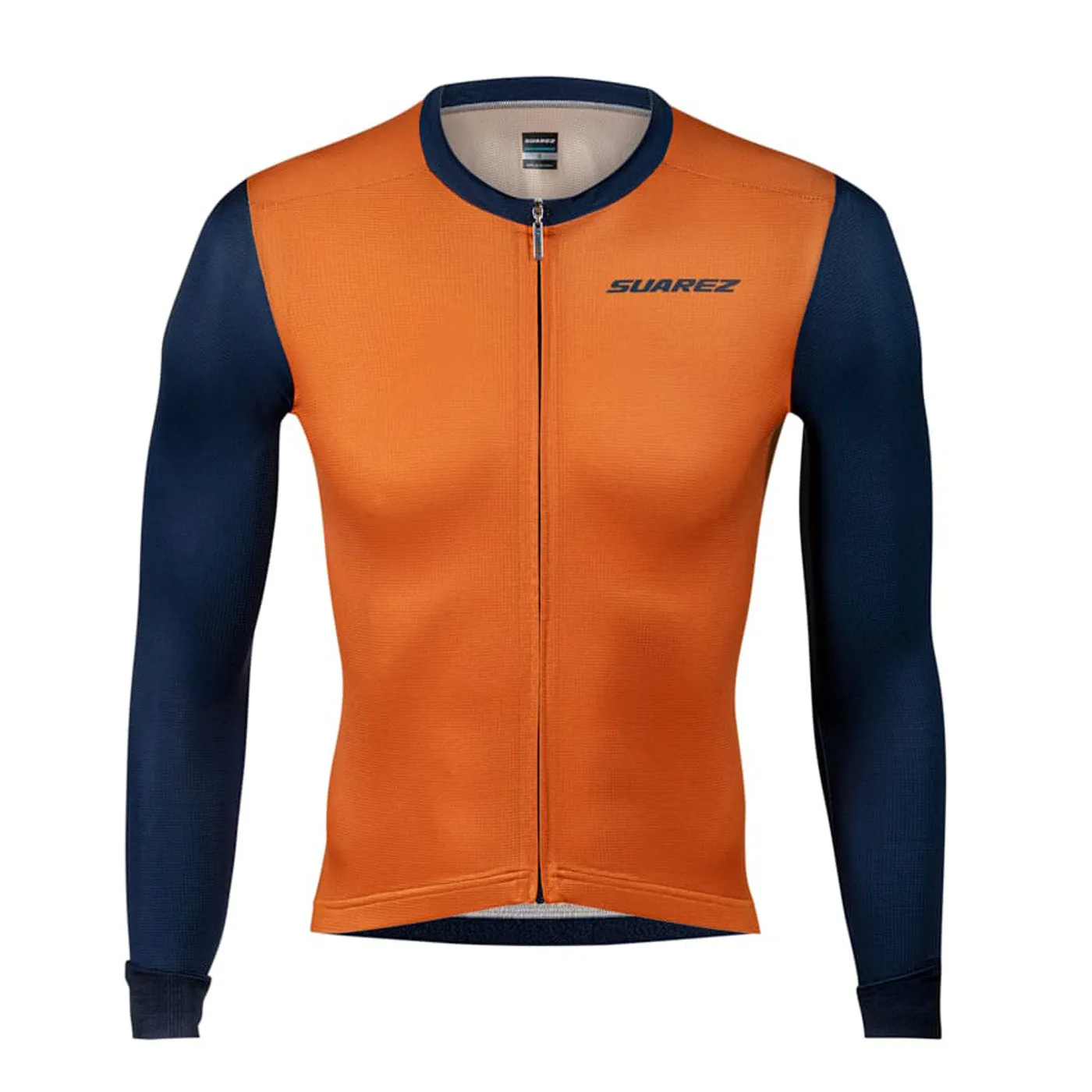 Jersey SUAREZ PERFORMANCE RUSSET Manga Larga Hombre Naranja Talla:CH MCJ5127400S711