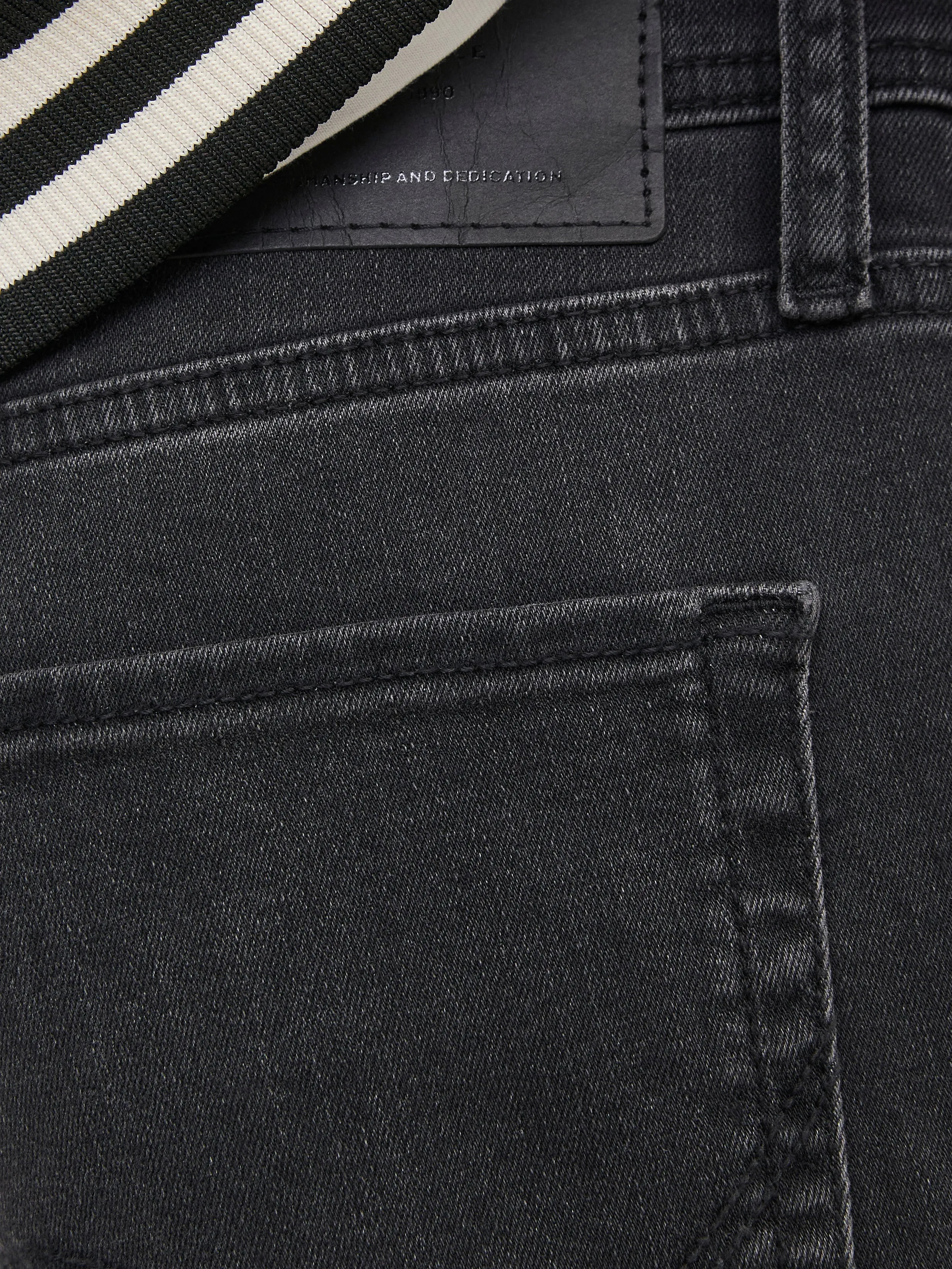 JJIWHGLENN JJORIGINAL JOS 106 50SPS Vaqueros de corte slim | Negro | Jack & Jones®