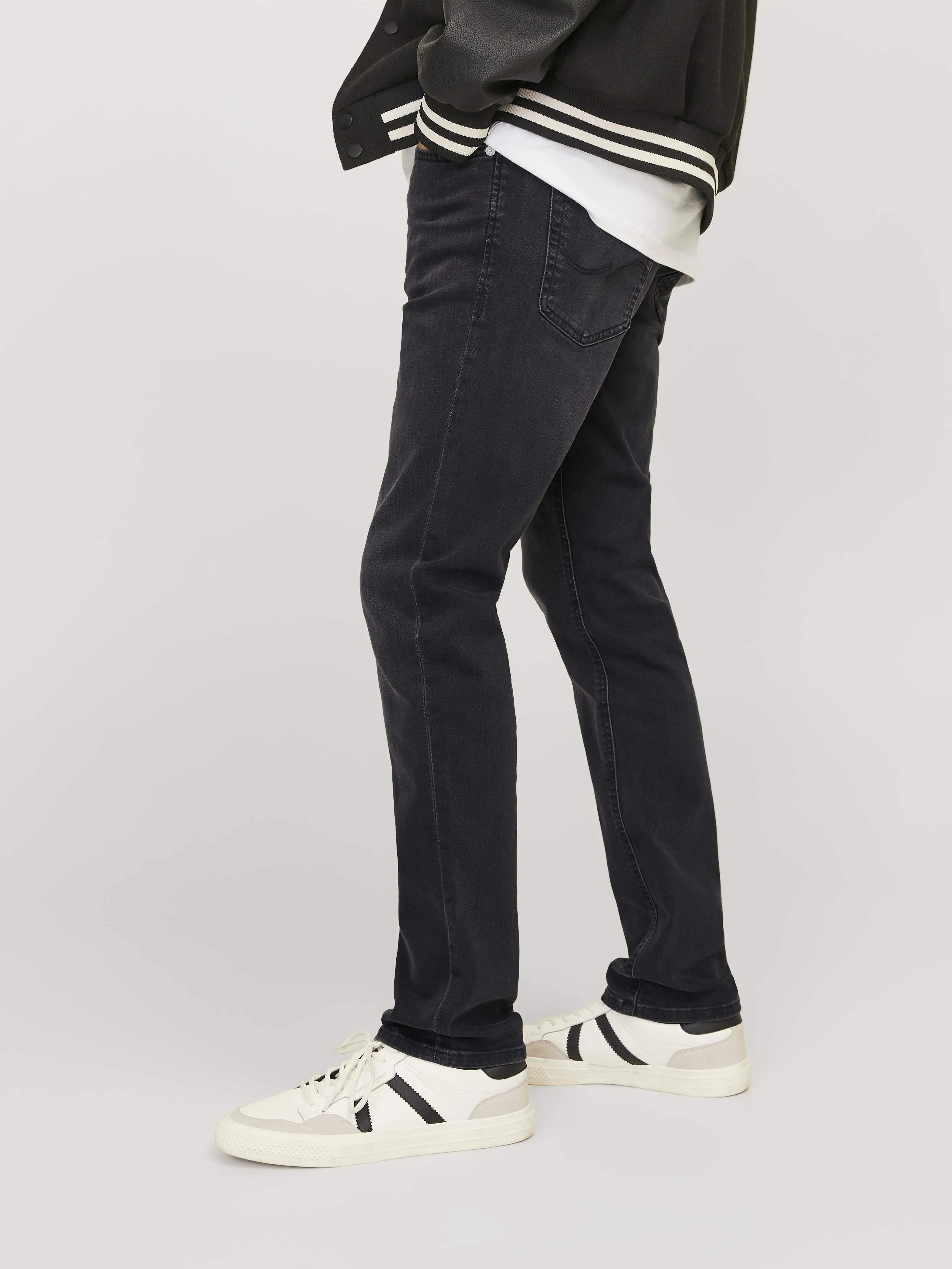 JJIWHGLENN JJORIGINAL JOS 106 50SPS Vaqueros de corte slim | Negro | Jack & Jones®