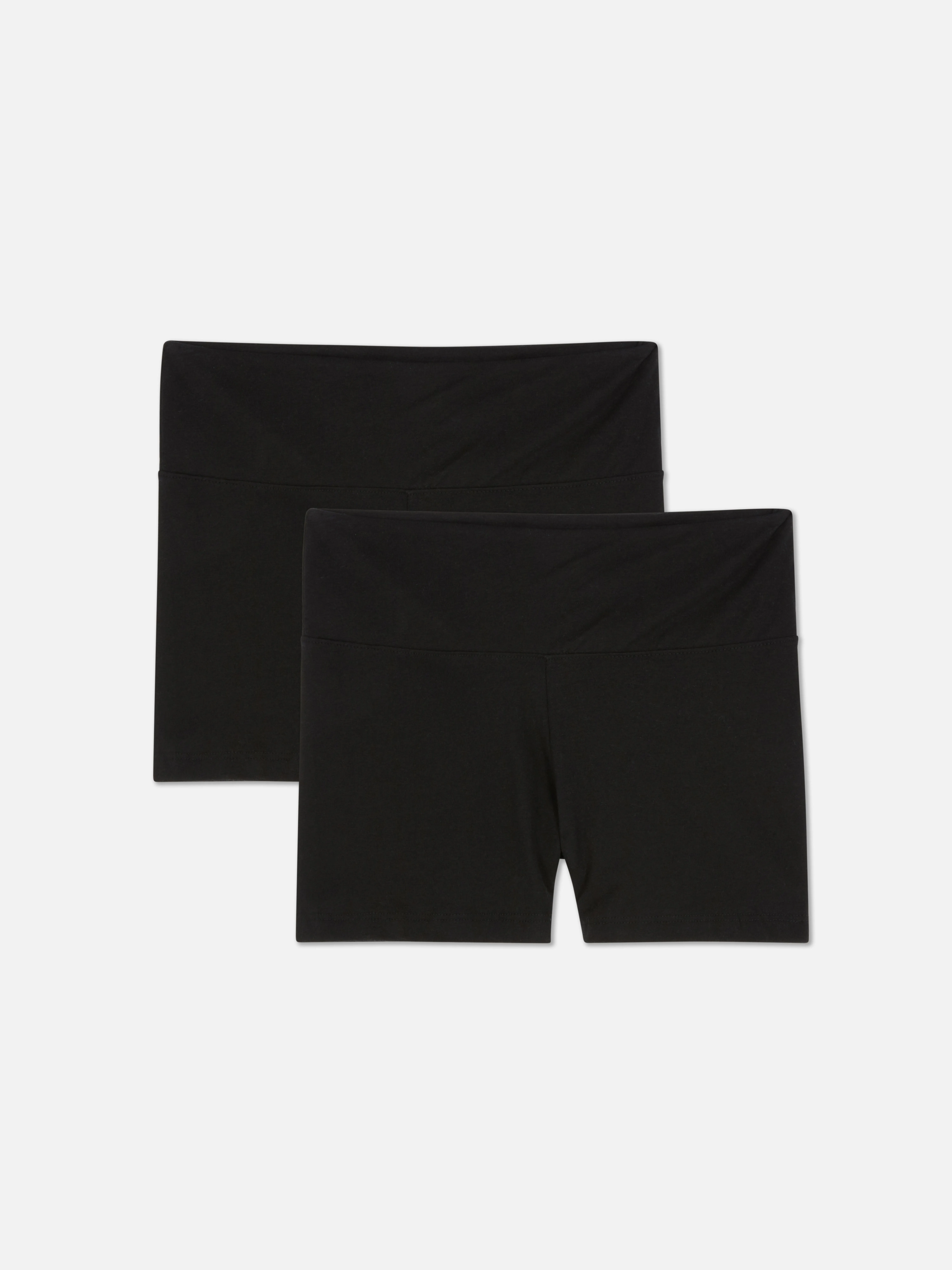 Juego de 2 pantalones cortos de yoga de talle alto