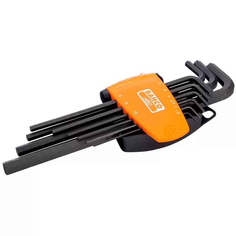 JUEGO DE LLAVE ALLEN HEXAGONALES 9PZAS BE9588 BAHCO