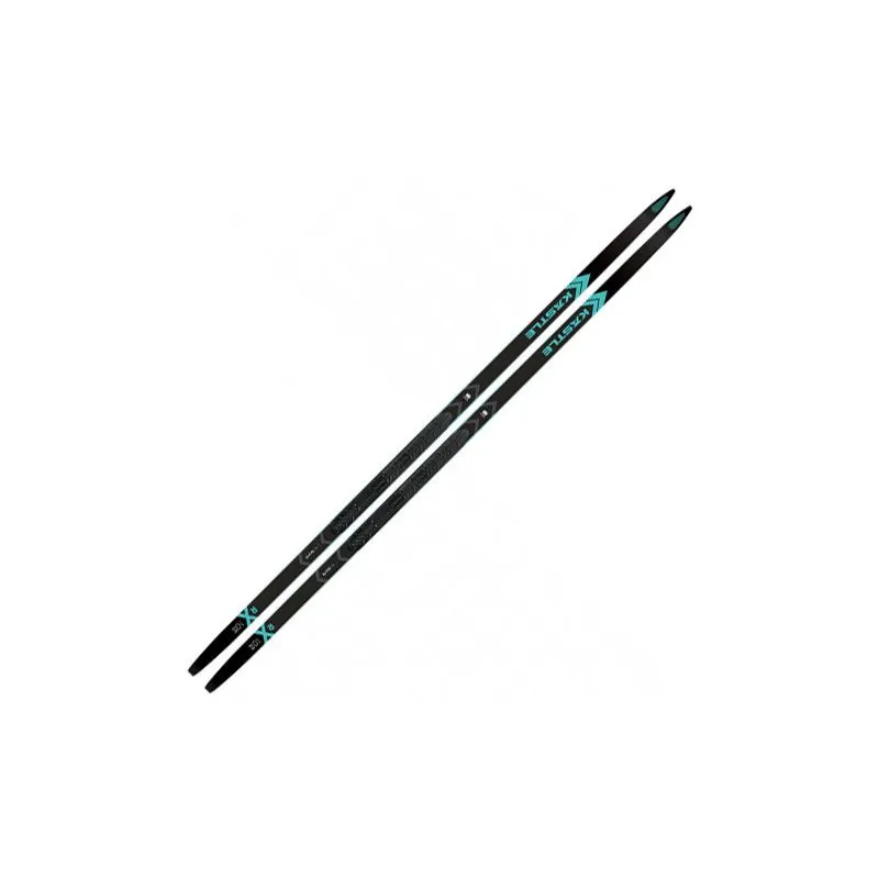 Kastle RX10 2.0 Skate Plus Medium Paquete de esquí nórdico + fijación