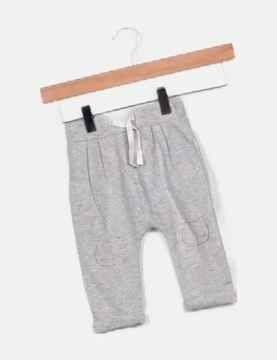 Kiabi Pantalón baggy gris