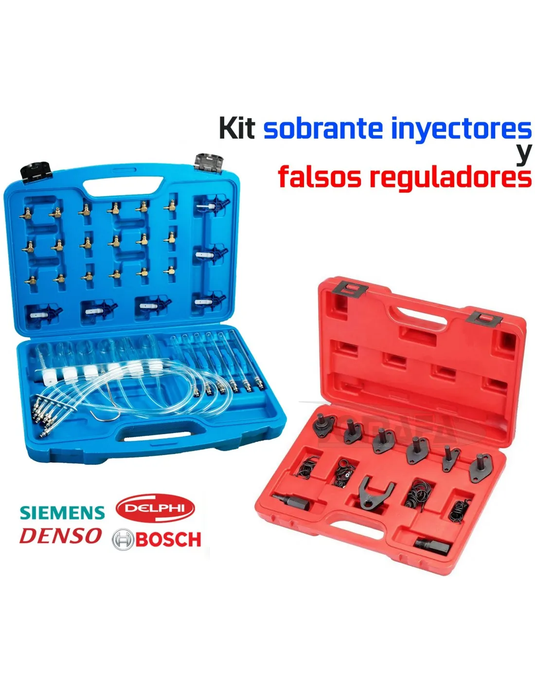 Kit de Medidor de sobrante de inyectores y falsos reguladores para bomba inyectora