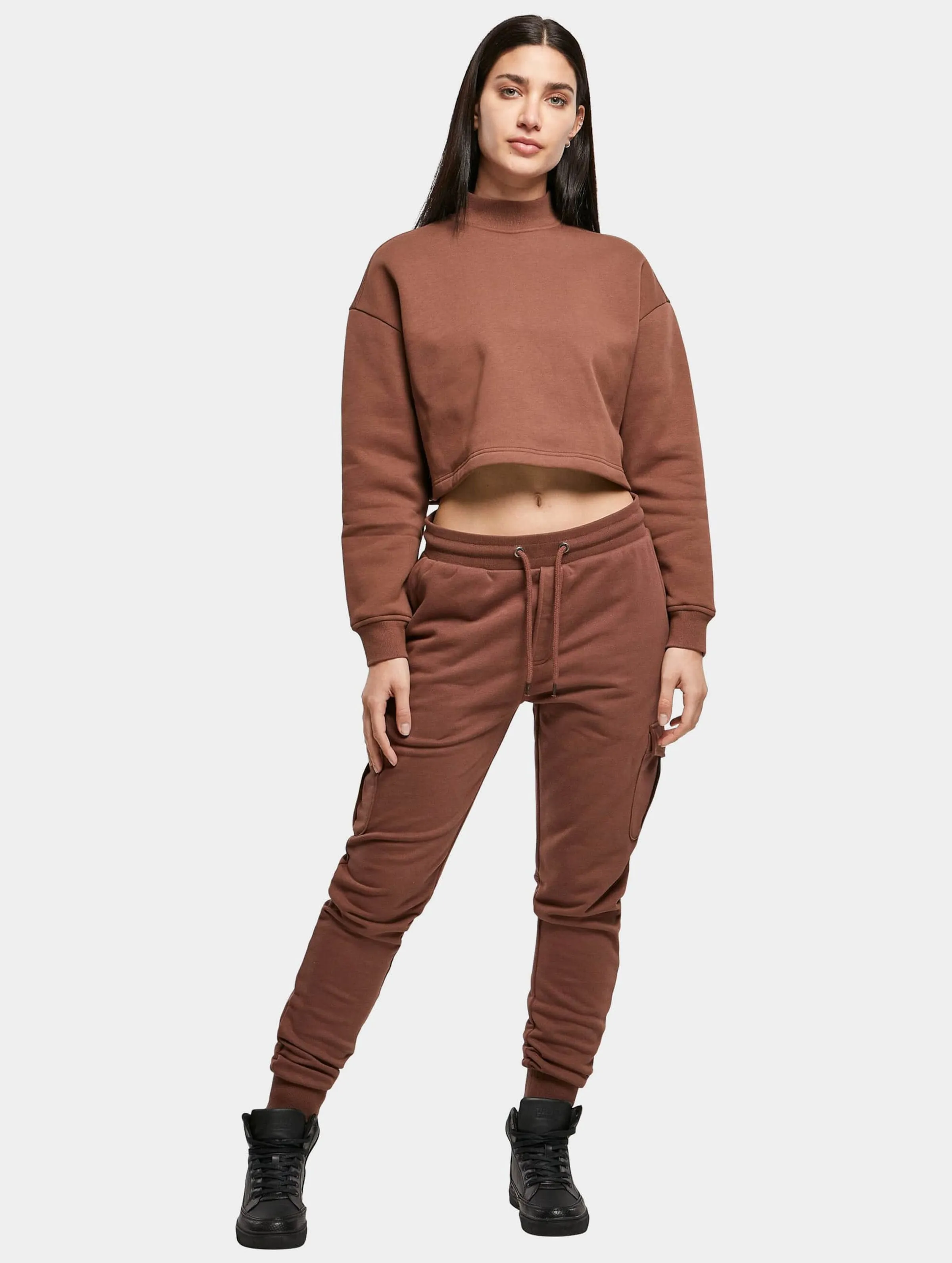 Ladies Cropped Oversized