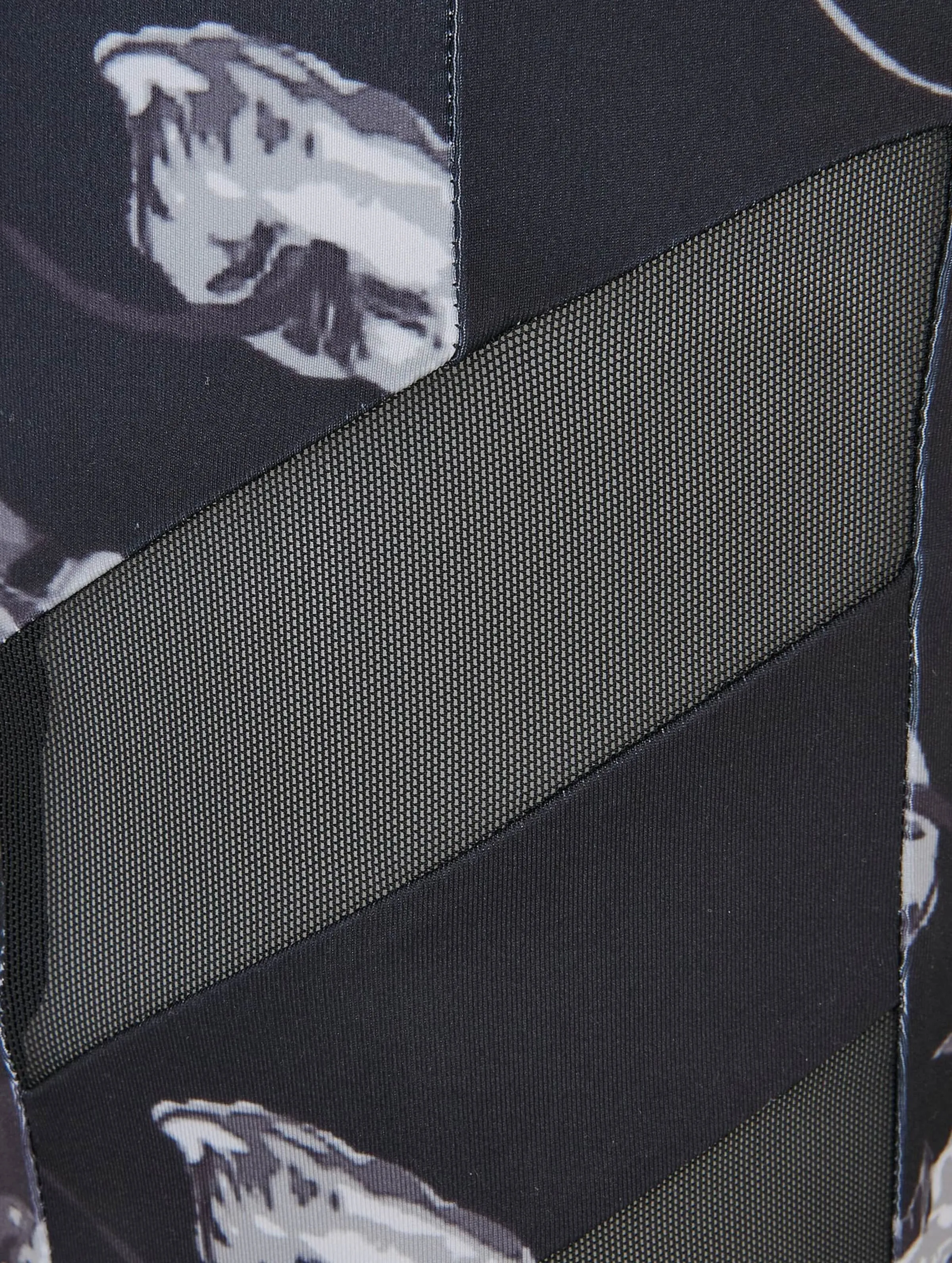 Ladies High Waist Tech Mesh Aop Cycle