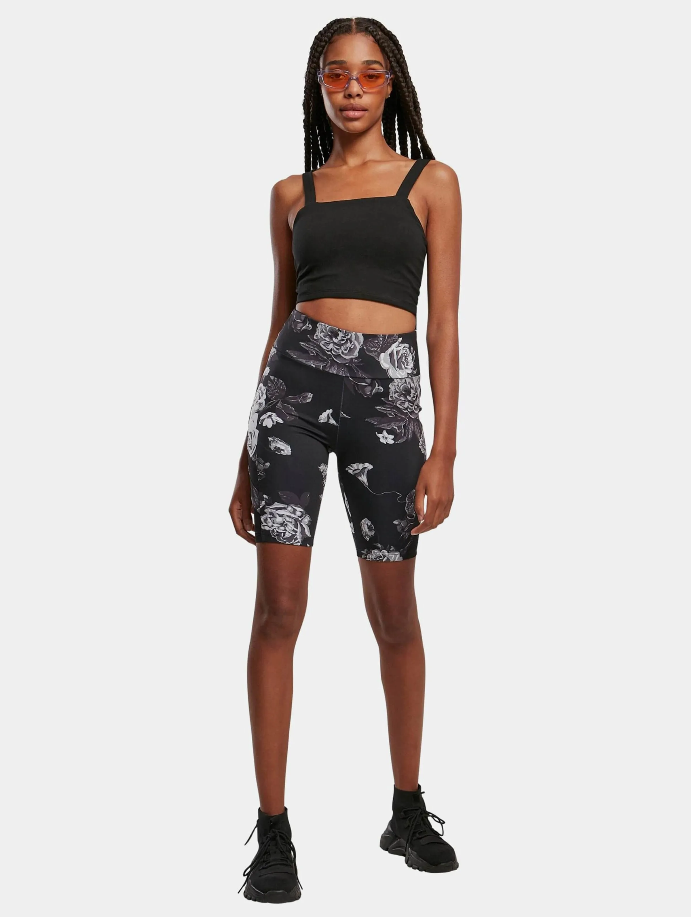 Ladies High Waist Tech Mesh Aop Cycle