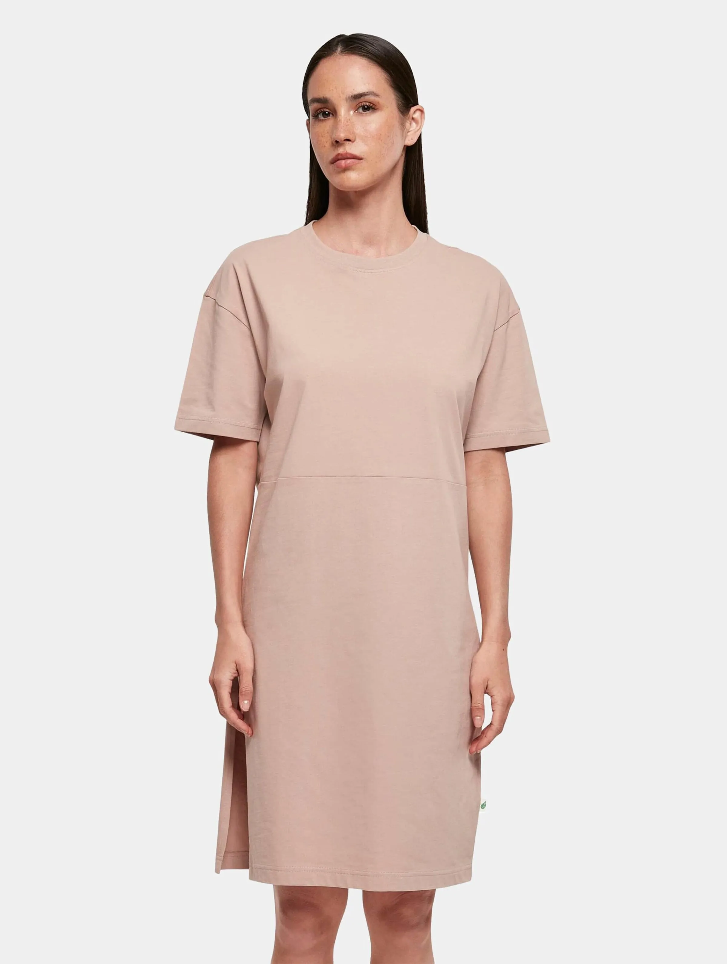 Ladies Organic Oversized Slit Tee 