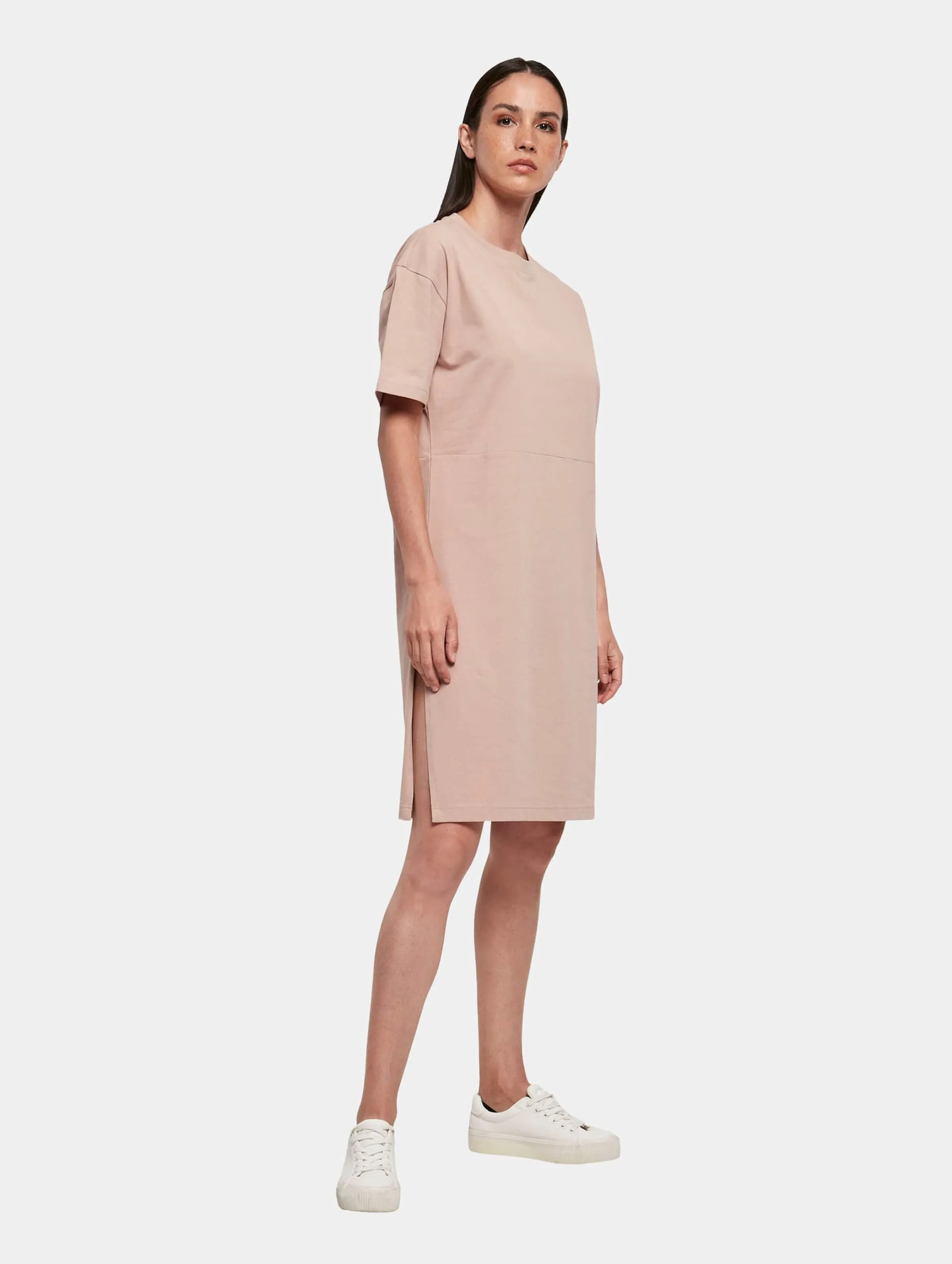 Ladies Organic Oversized Slit Tee 