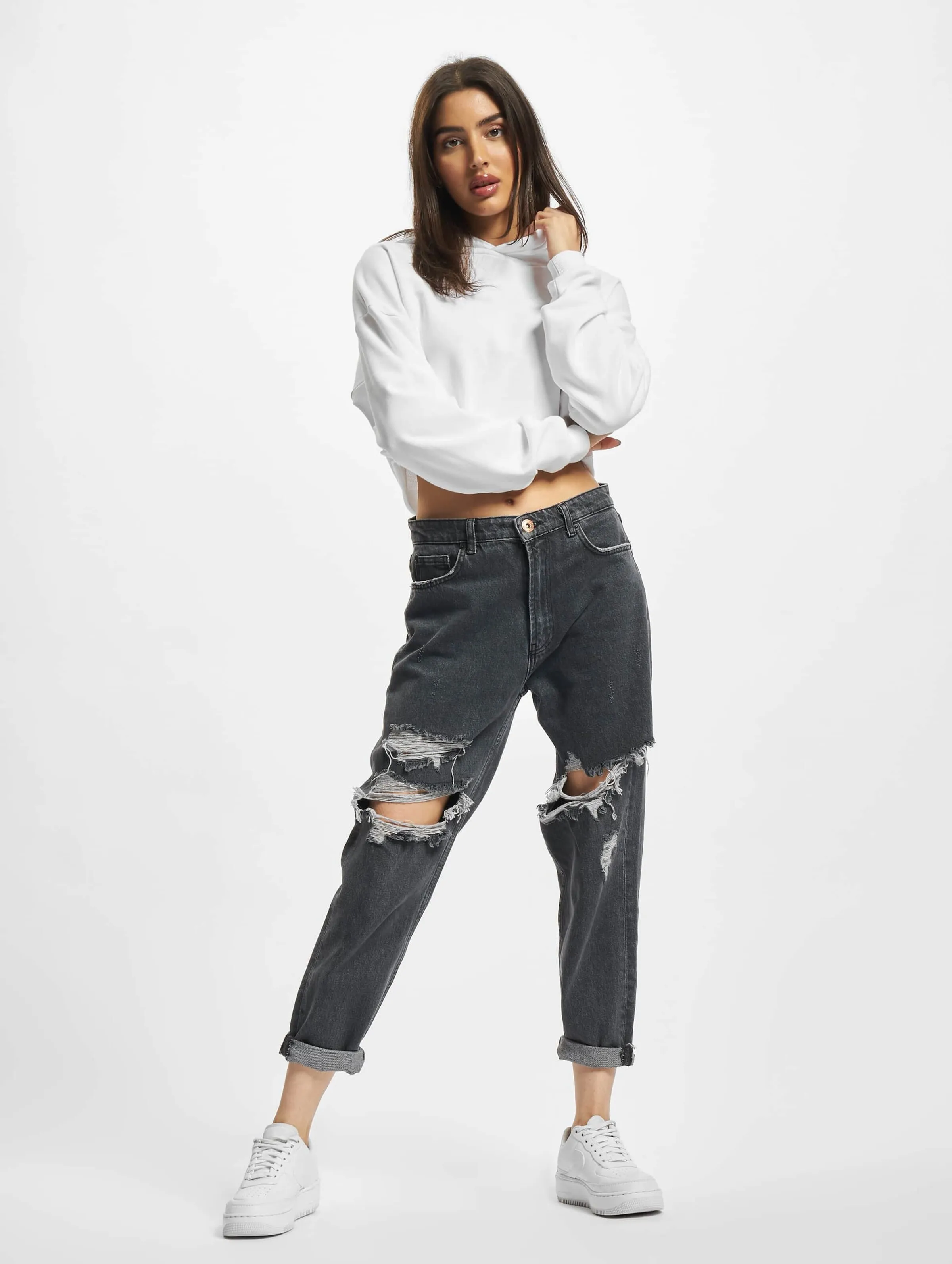 Ladies Oversized Cropped 