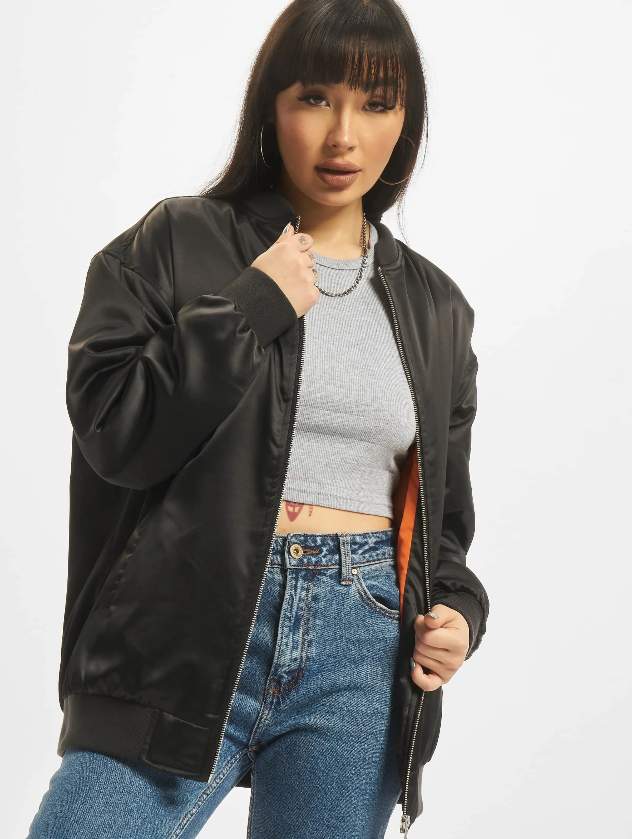 Ladies Oversized Satin
