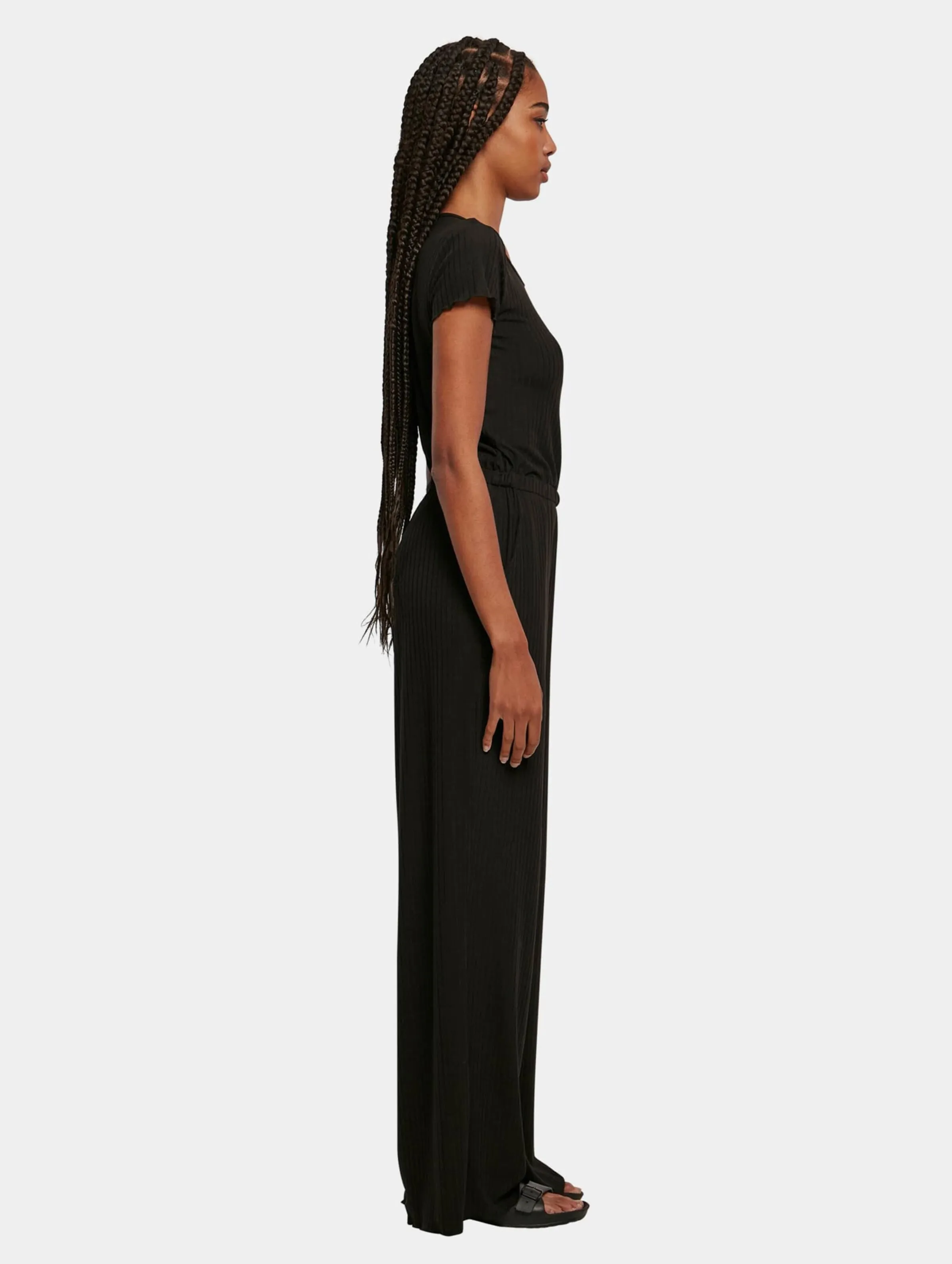 Ladies Rib Wid Leg