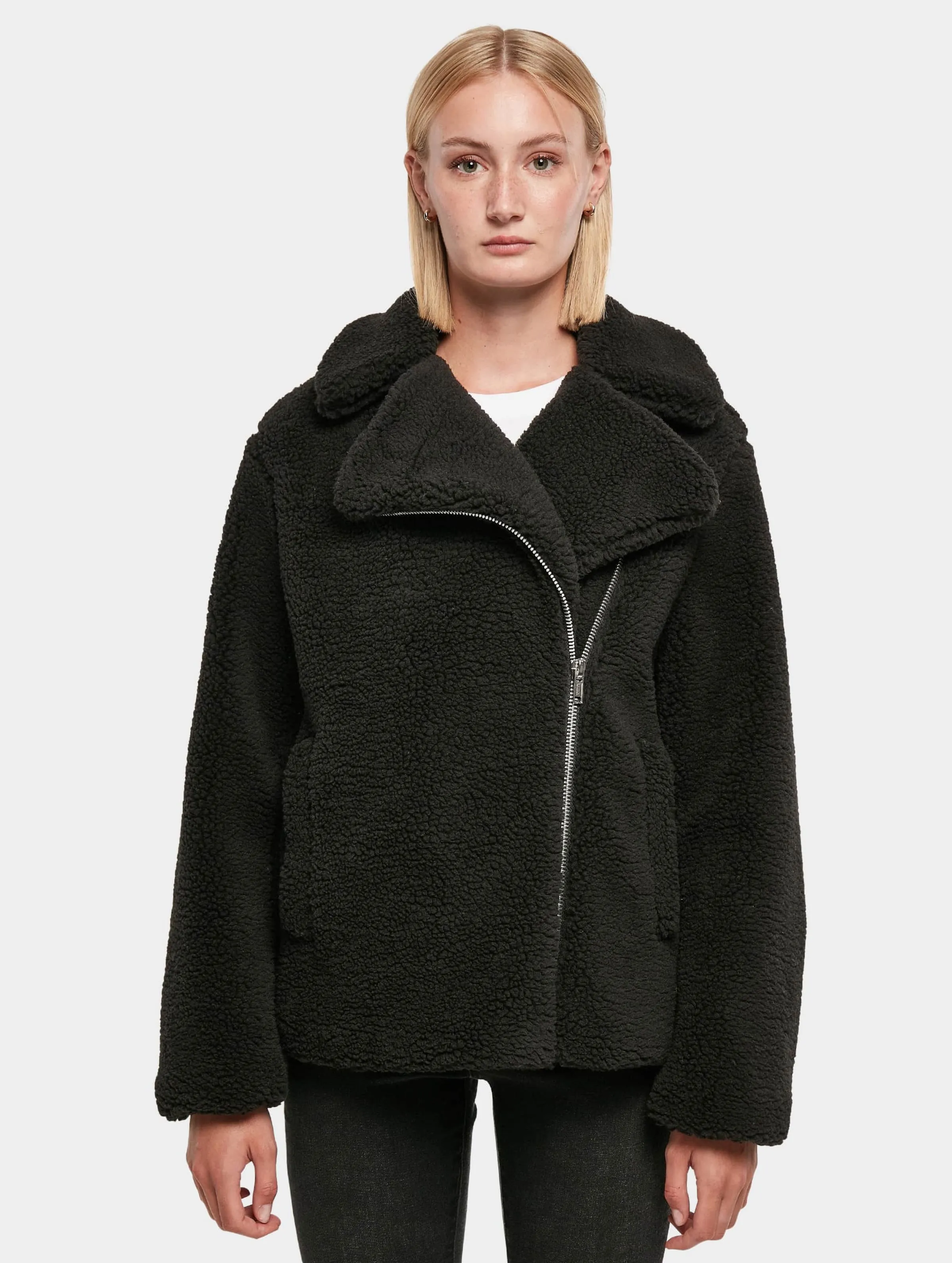 Ladies Sherpa Biker