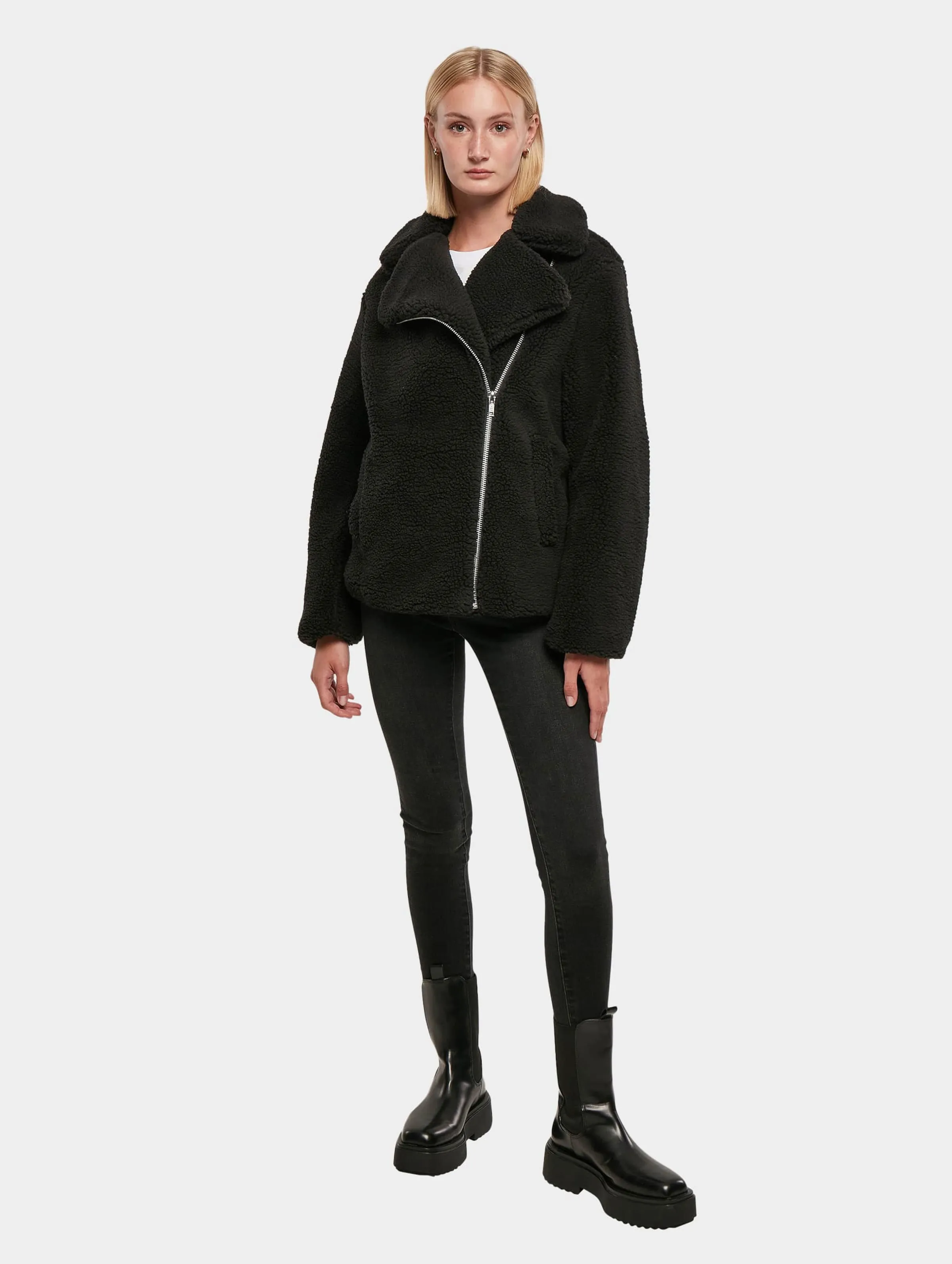 Ladies Sherpa Biker