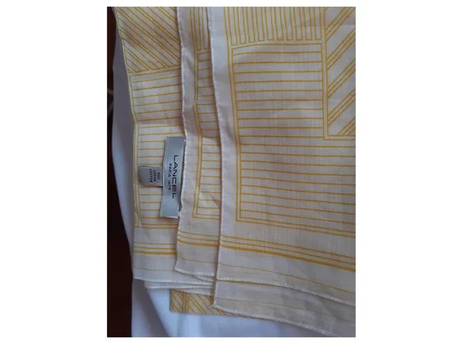 Lancel Bufandas Blanco 