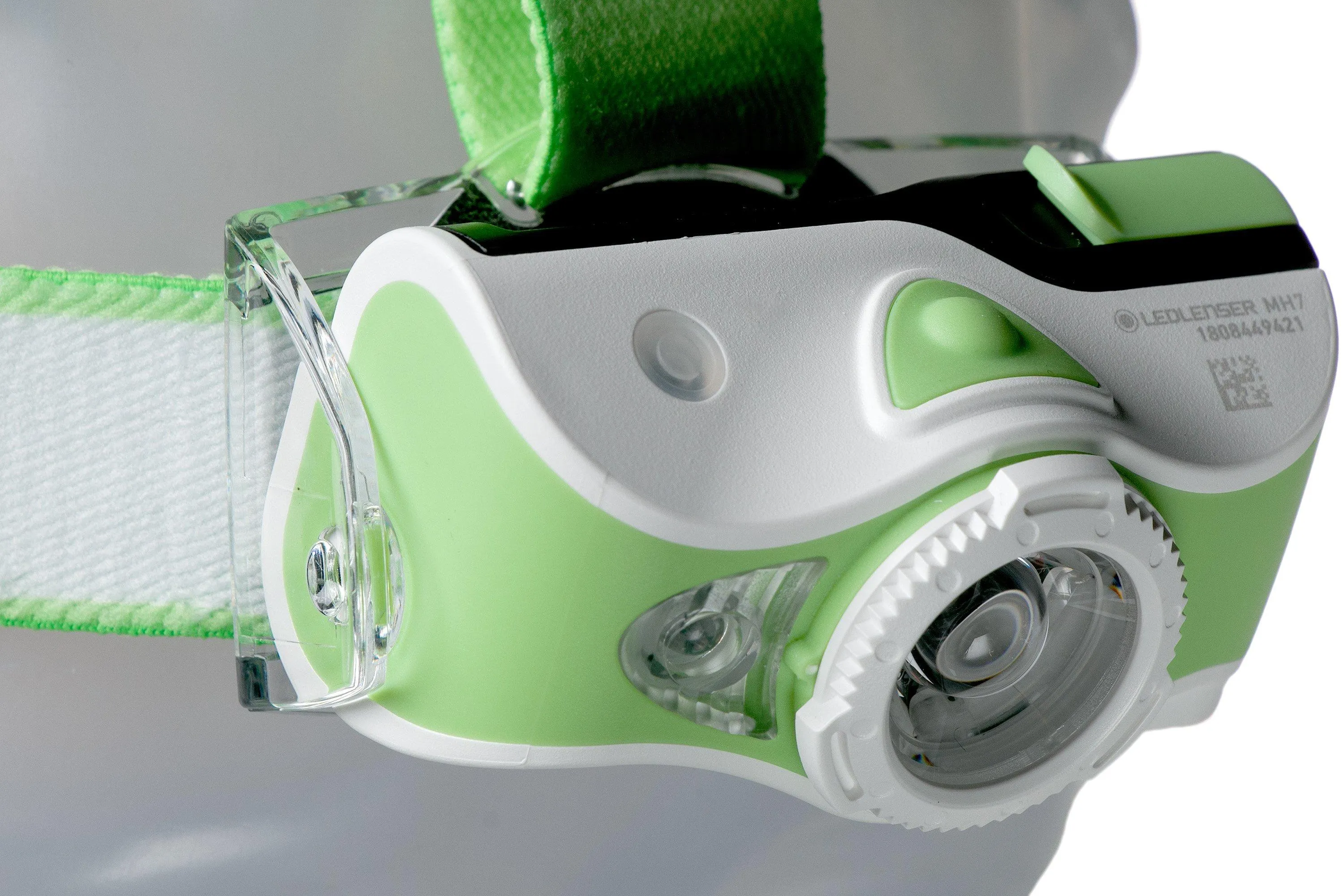 Ledlenser MH7 linterna frontal recargable, verde