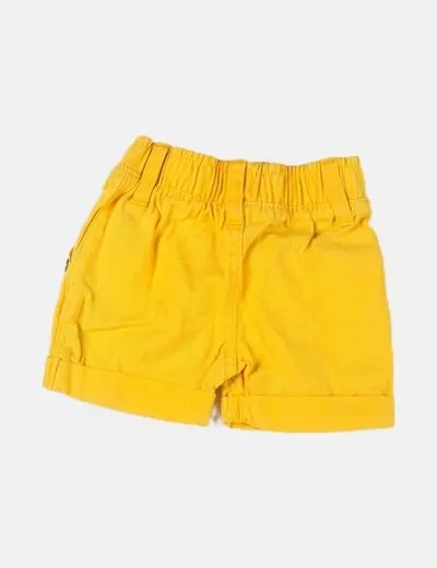 Lee Cooper Bermuda amarilla denim