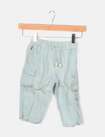 Liberte Pantalón verde cargo