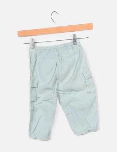 Liberte Pantalón verde cargo