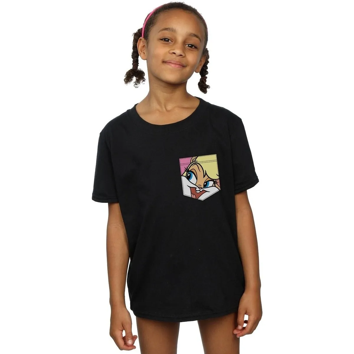 Lola Bunny Face Faux Pocket