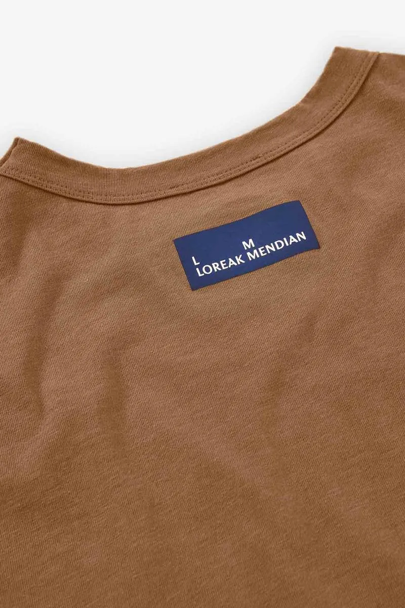 LOREAK MENDIAN CAMISETA IZENDUNA CAMEL