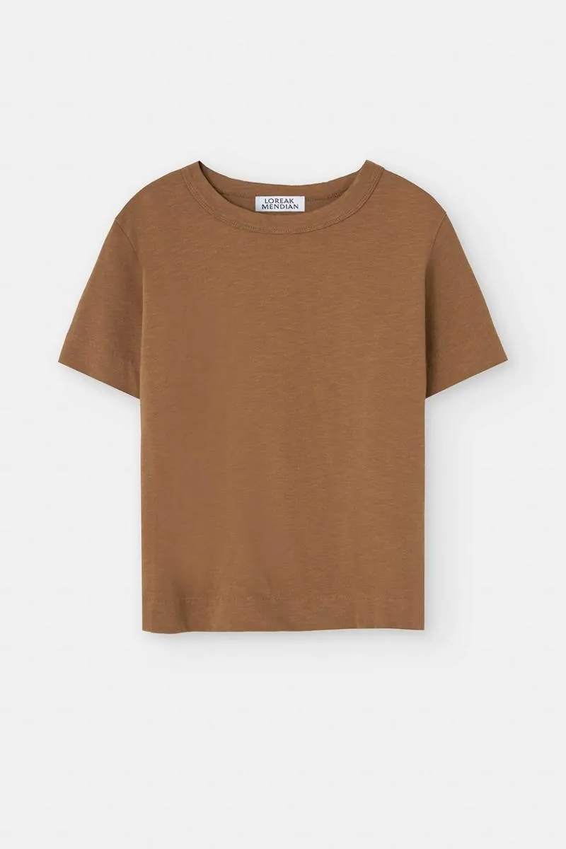 LOREAK MENDIAN CAMISETA IZENDUNA CAMEL