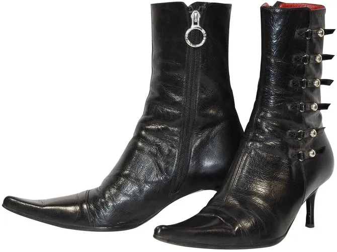 Luciano Padovan Botines Negro 