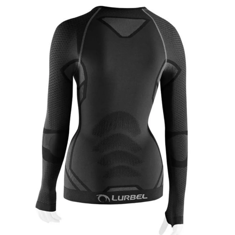 LURBEL CRISTALLO LONG SLEEVES WOMAN. Dark Grey