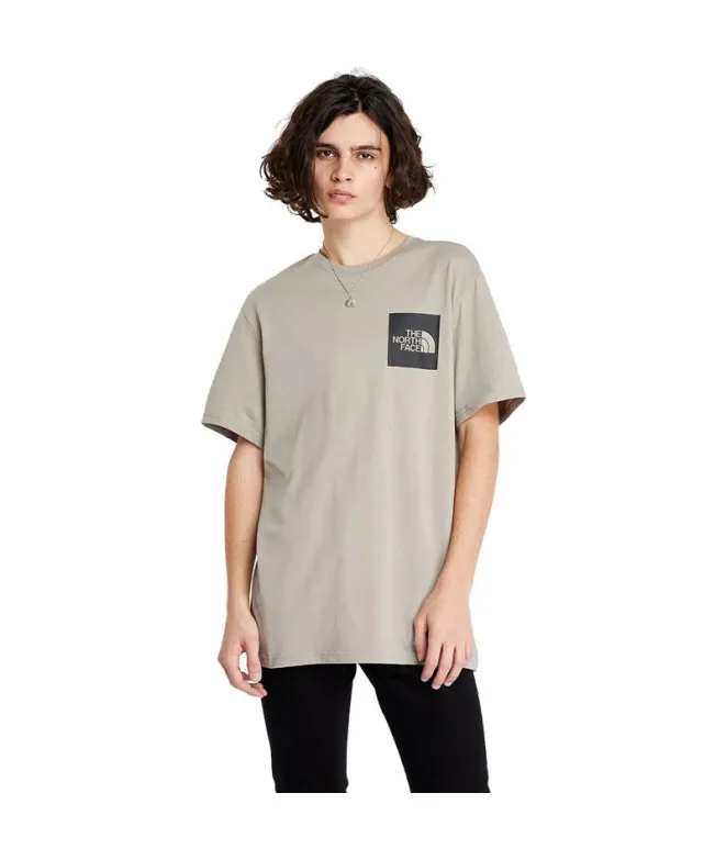M S/S FINE TEE MINERAL GREY