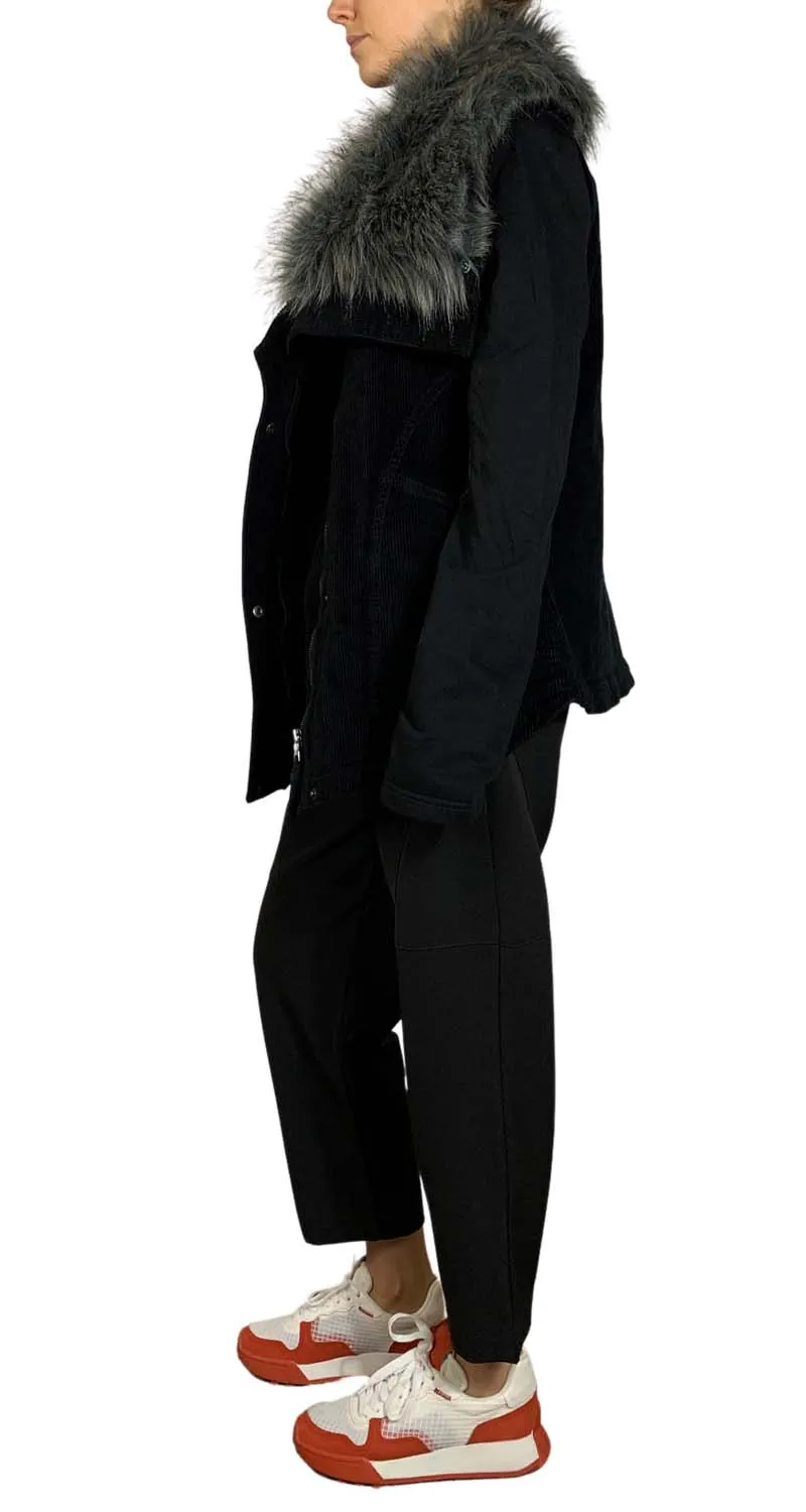 MAGMA Chaqueta Cotelé Negro Marrakesh by Magma