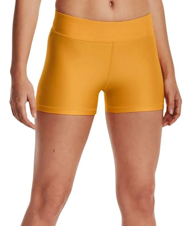 Malla Corta Under Armour Mid Rise Shorty Naranja