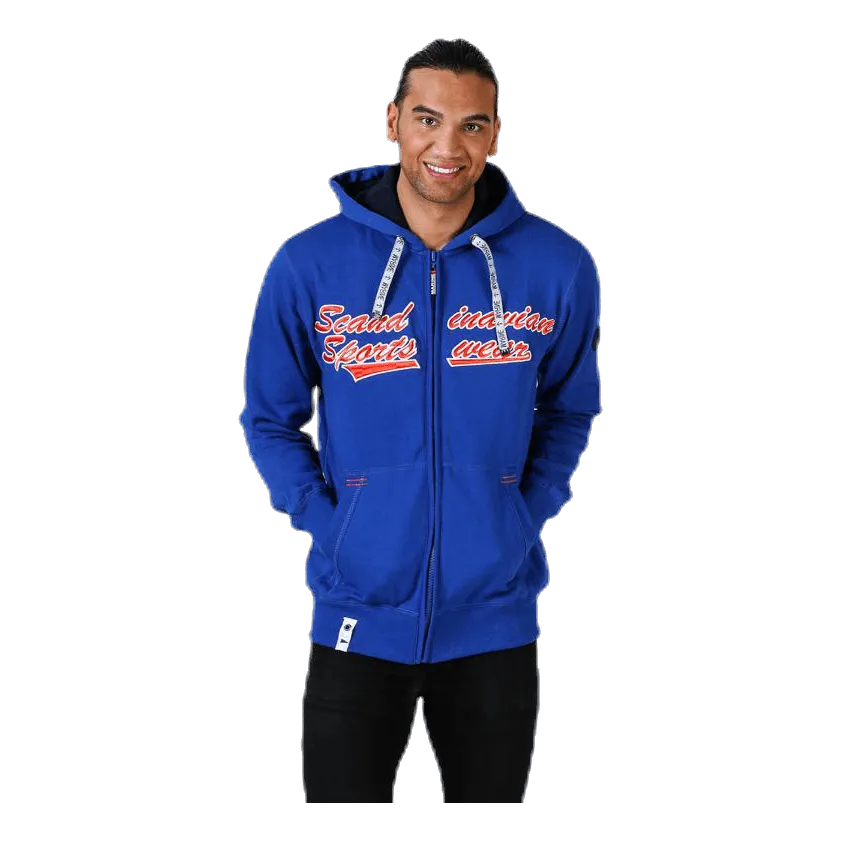 Marina La Rochelle Zip Hood Blue