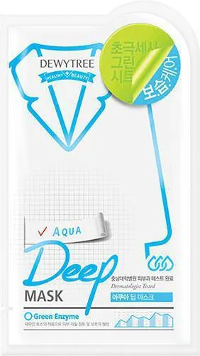 Mascarilla facial Dewytree DEEP MASK AQUA