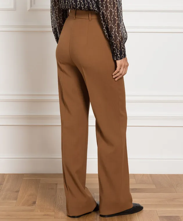 Max Mara Brown pants made of wool