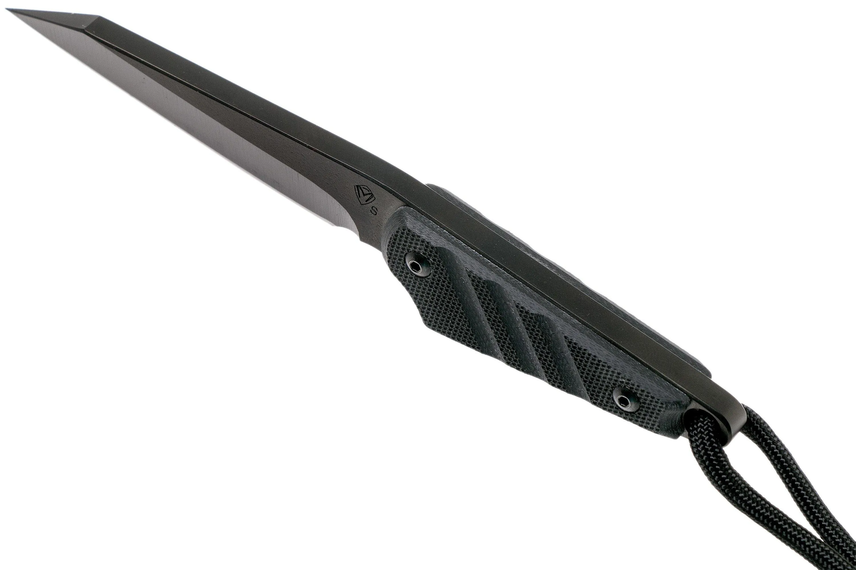 Medford Thorn S35VN Black G10 cuchillo de cuello