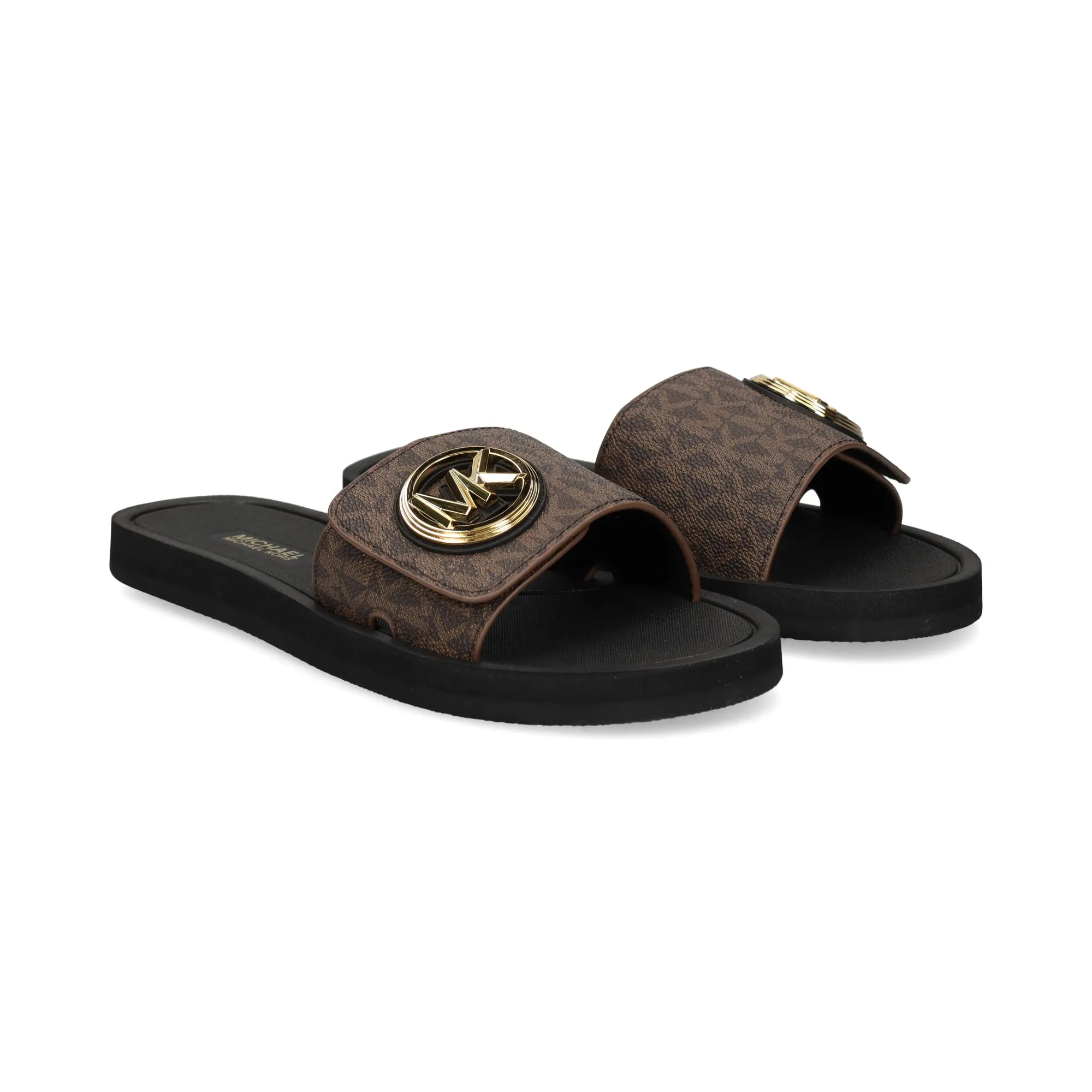 MICHAEL KORS Sandalias planas de Mujer 200 BROWN