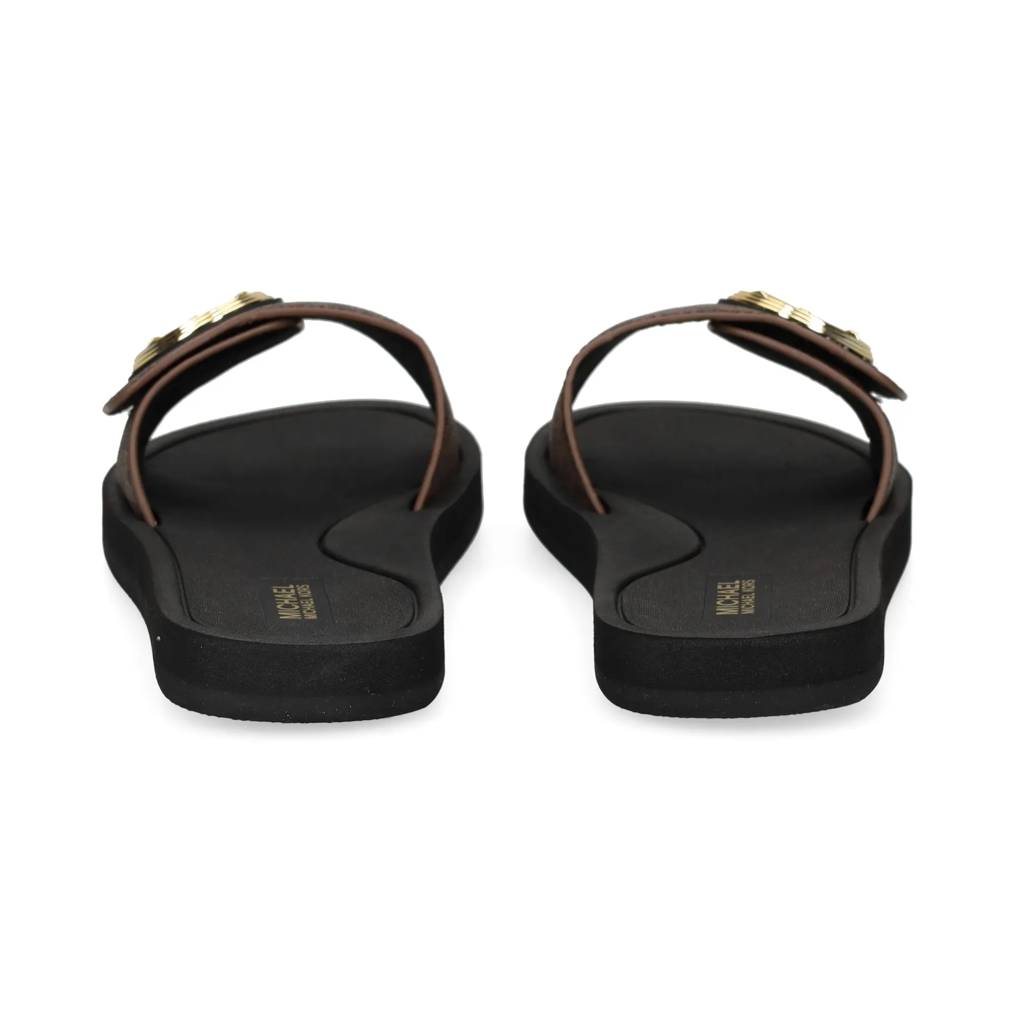 MICHAEL KORS Sandalias planas de Mujer 200 BROWN