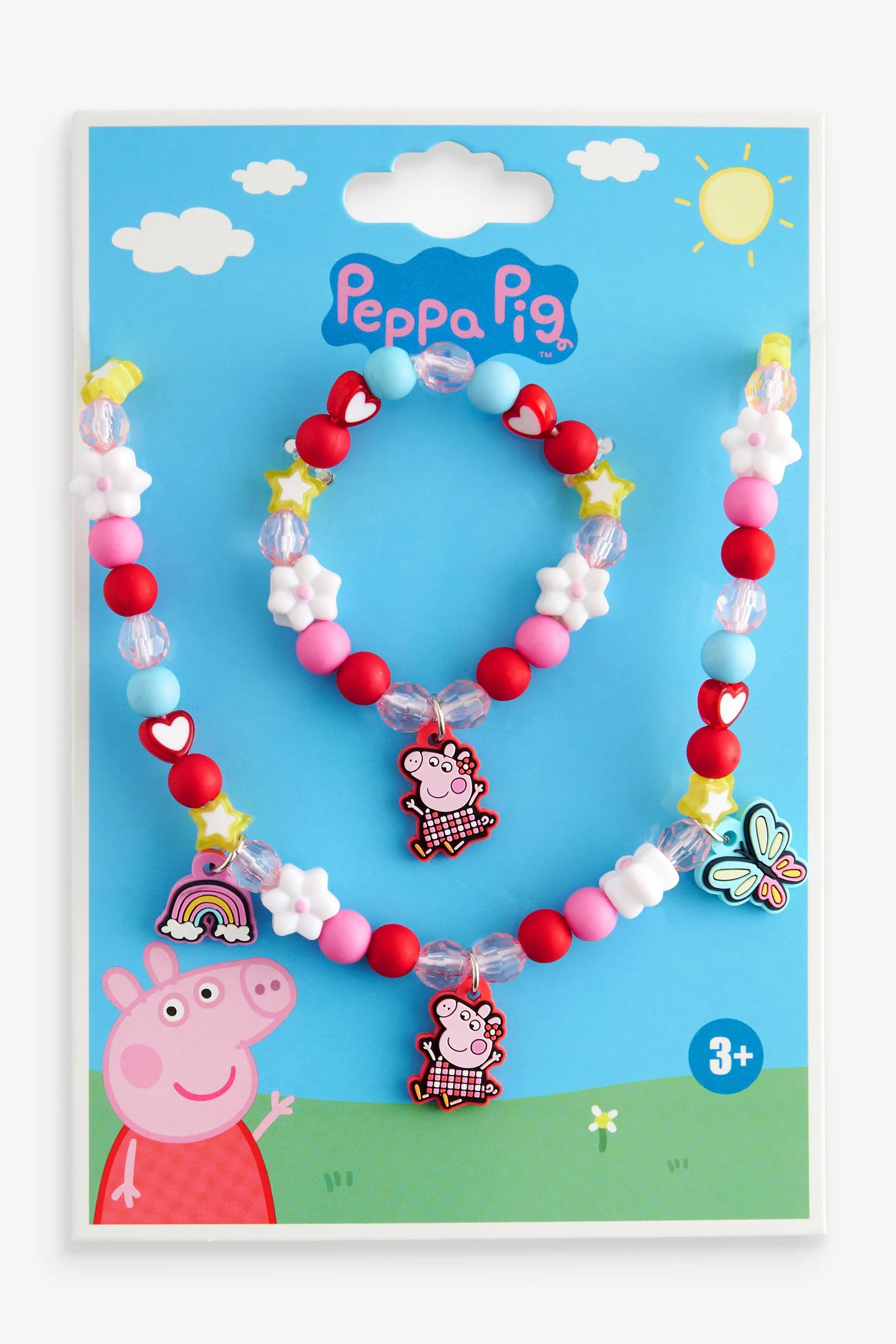 MULTICOLOR  CONJUNTO DE BISUTERíA DE PEPPA PIG
