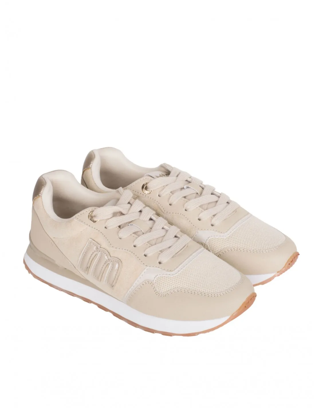 MUSTANG Zapatillas Casual Beige