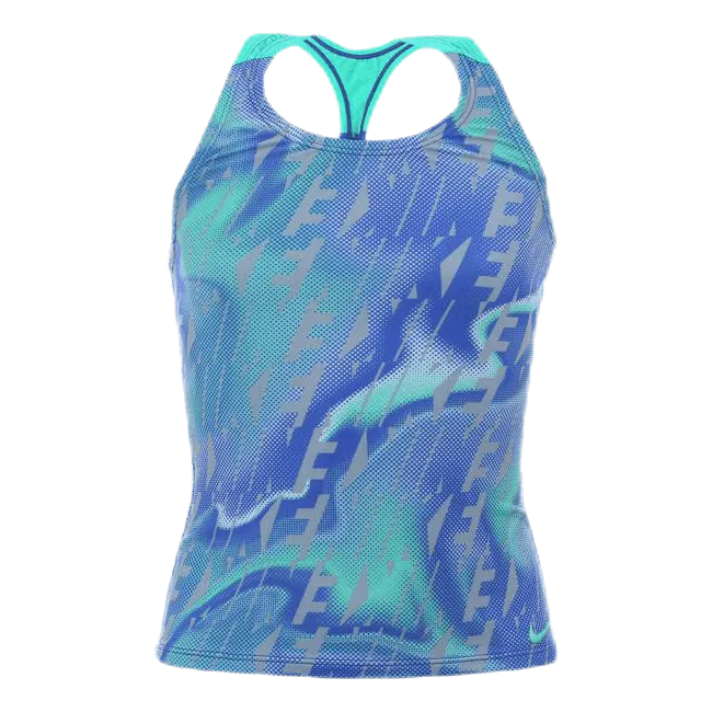 Natación Nike Racerback Sport Tankini Set Blue
