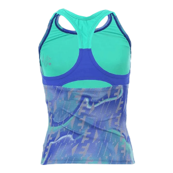 Natación Nike Racerback Sport Tankini Set Blue