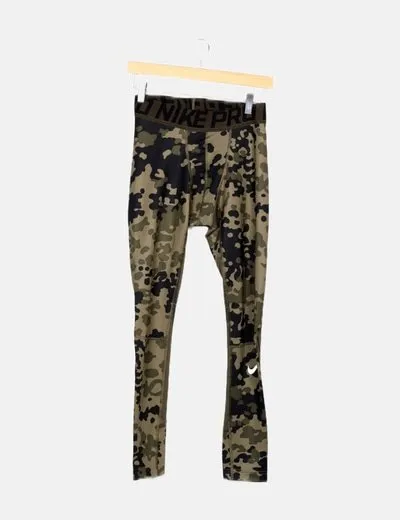 Nike Legging verde militar