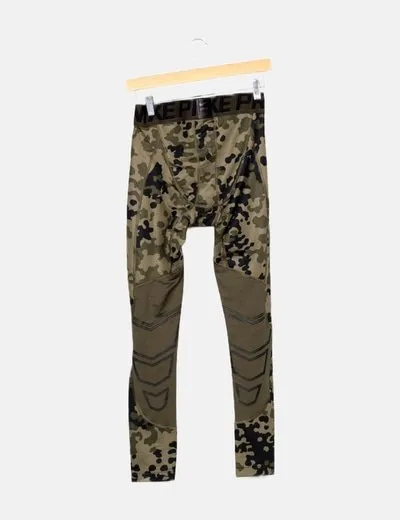 Nike Legging verde militar