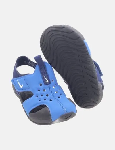 Nike Sandalia azul combinada
